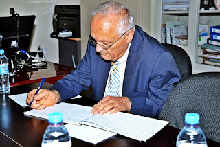 Bidders visit — arrival of delegates