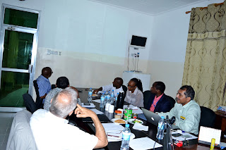 Bidders visit — visitor reception