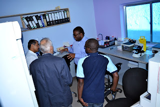 Bidders visit — group photo